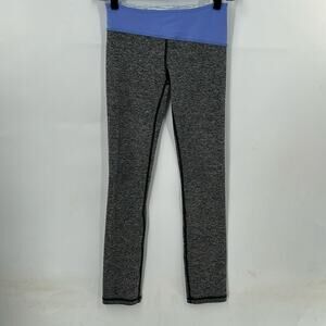 Ivivva Girl's Gray Reversible Active Leggings Size (See Measurements)